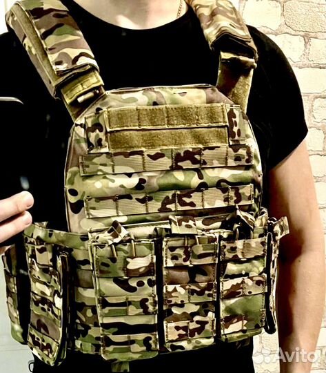 Бронежилет 5 класс защиты с осколочными плитами