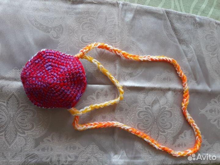 Сумка чехол для телефона вязаная