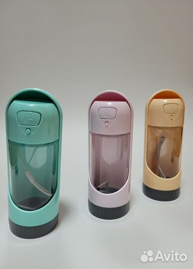 Дорожная поилка для животных