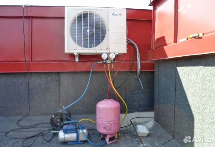 Ремонт обслуживание кондиционеров чистка заправка
