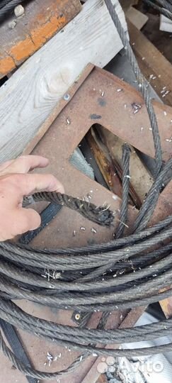 Трос от автокрана обмен на сено