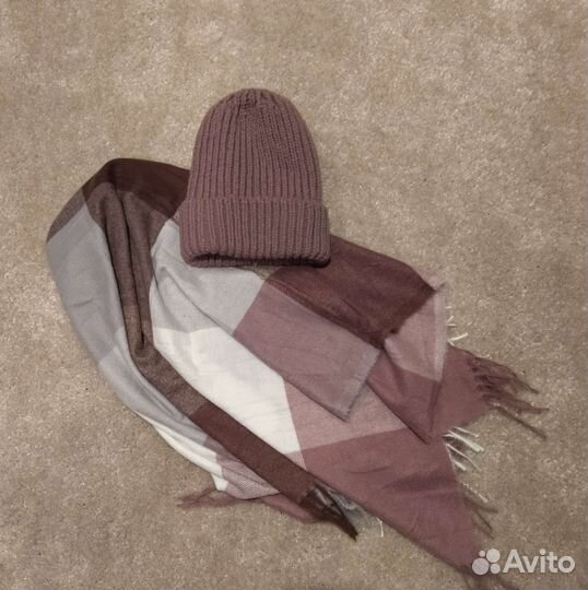 Шапка и шарф Женский