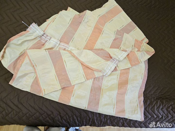 Комплект шторы и тюль бу