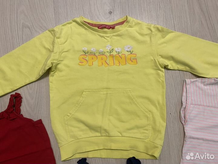 Детские вещи пакетом на девочку 110