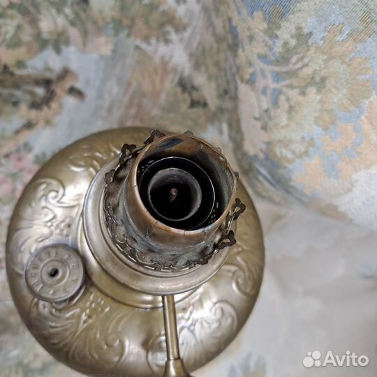 Керосиновая лампа латунь, Бельгия