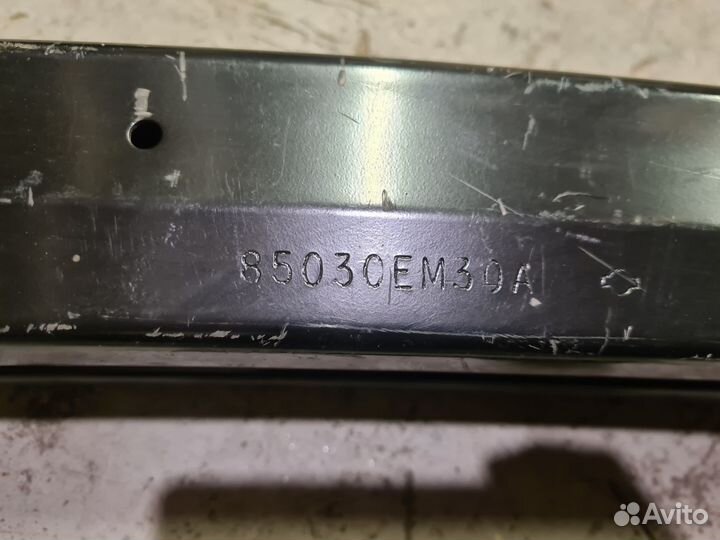 Усилитель заднего бампера Nissan Tiida C11