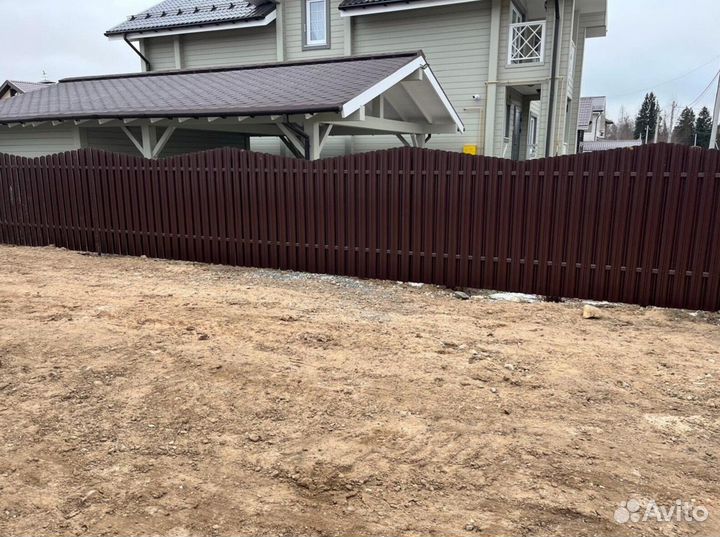 Забор под ключ от производителя