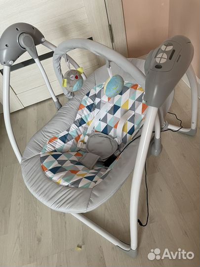 Детская электрическая качель