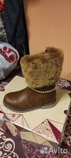 Сапоги для девочки 32