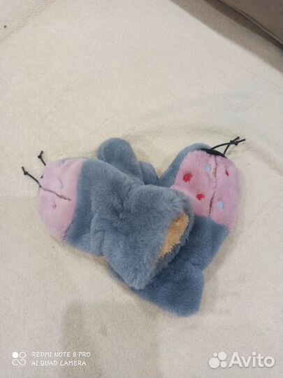 Варежки зимние детские