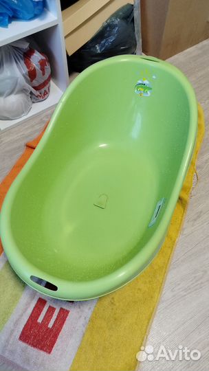 Ванна для купания детская с термометром