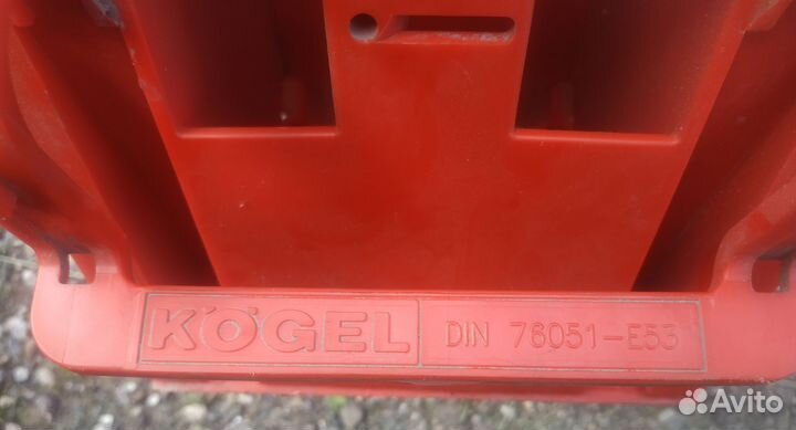 Противооткатные упоры Kögel