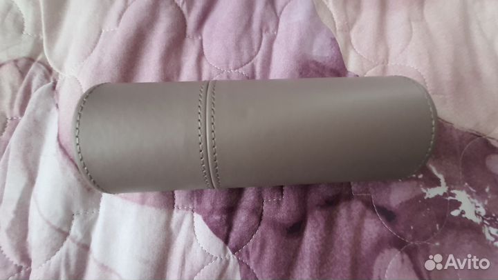 Набор кистей (7 шт.) для макияжа в кожанном тубусе