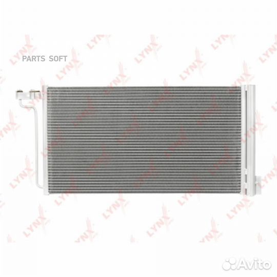 Lynxauto RC0040 Радиатор кондиционера с осушителем