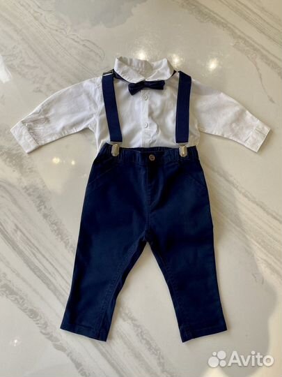 Рубашка и брюки next 62-68 (3-6 мес)