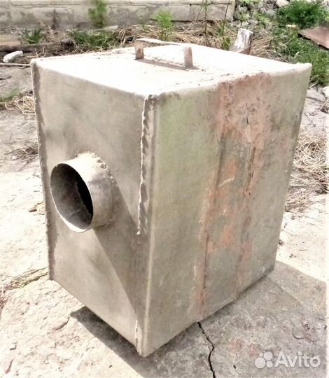 Бак из нержавейки, очень тяжёлый СССР