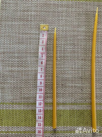 Свечи восковые церковные