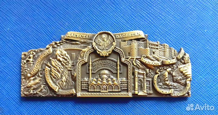 Магниты металлические на холодильник