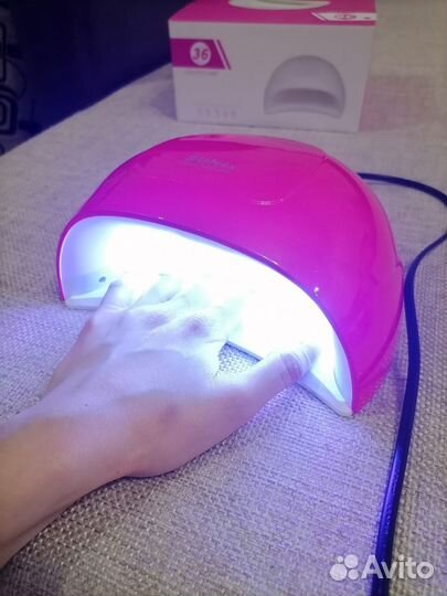 Гибридная лампа для маникюра SUN EX 36w