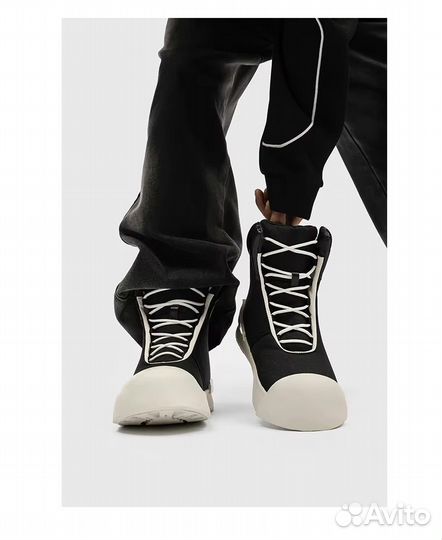 Кеды зимние дутые Rick Owens