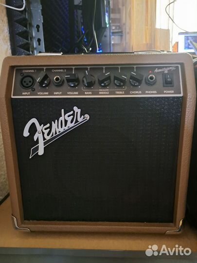 Электроакустическая гитара Fender FA + Усилитель