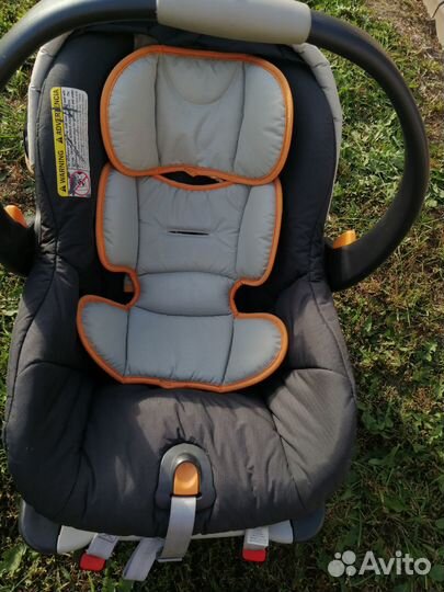 Автолюлька с базой isofix Chicco