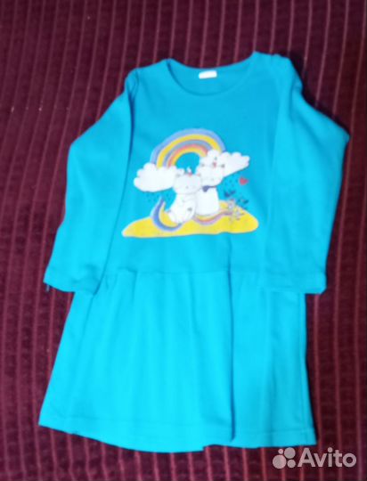 Одежда пакетом для девочки 104 110