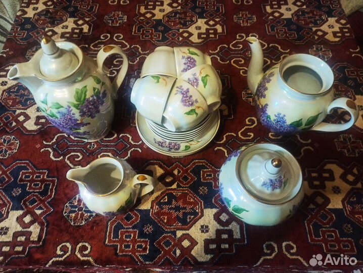 Чайно-кофейный сервиз Дулево 