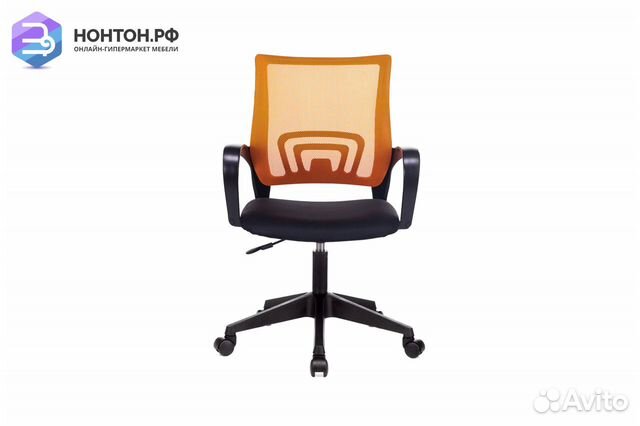 Компьютерное кресло Бюрократ CH-695NLT оранжевое