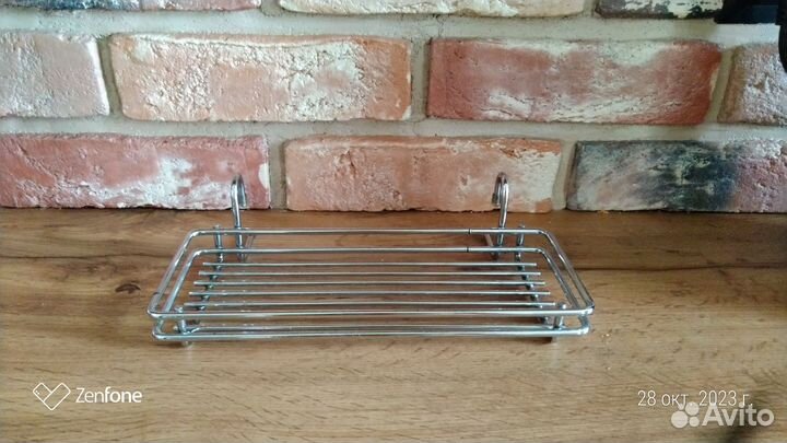 Полка навесная на рейлинг на кухню