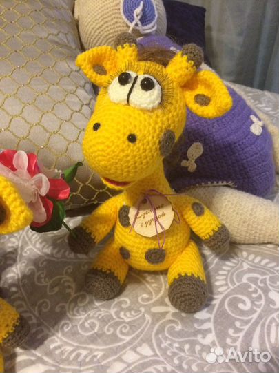 Влюблённый жирафчик