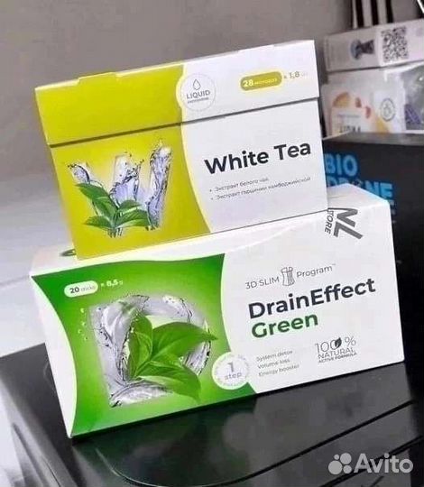 Коктейли, чаи, драин