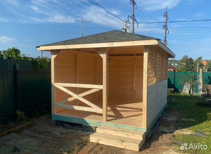 Летняя беседка