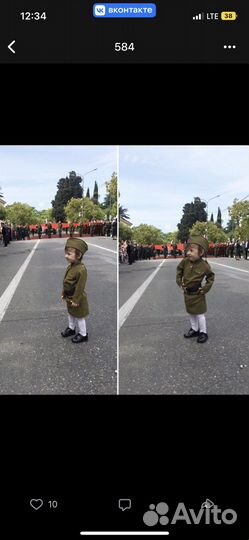 Военная форма для девочки