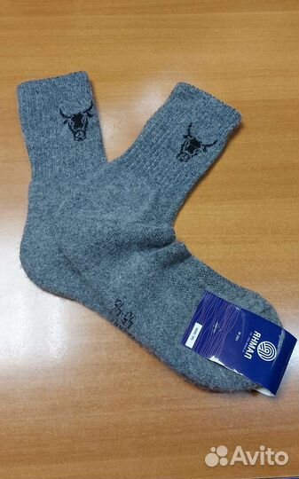 Носки шерстяные монгольские, теплые