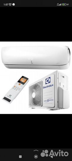 Кондиционер с гарантией Electrolux