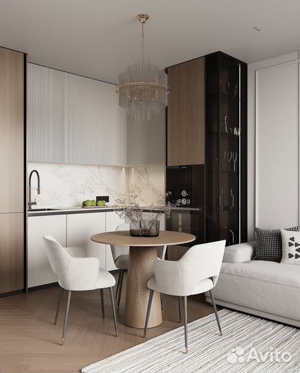 Красивый кухонный гарнитур