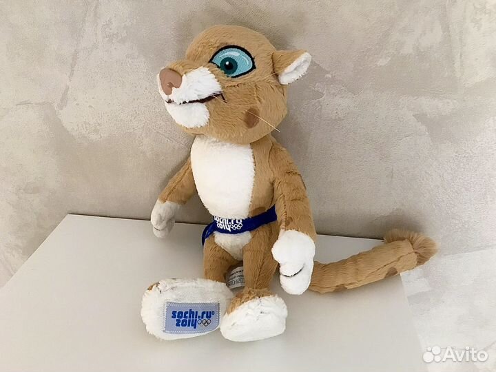 Мягкая игрушка Леопард Сочи 2014
