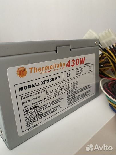 Блок питания thermaltake 430w