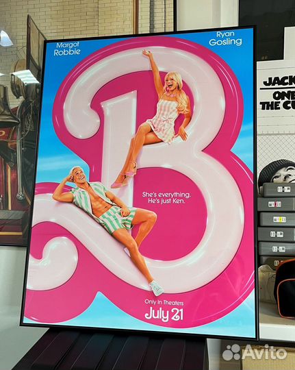 Картина арт Barbie большая