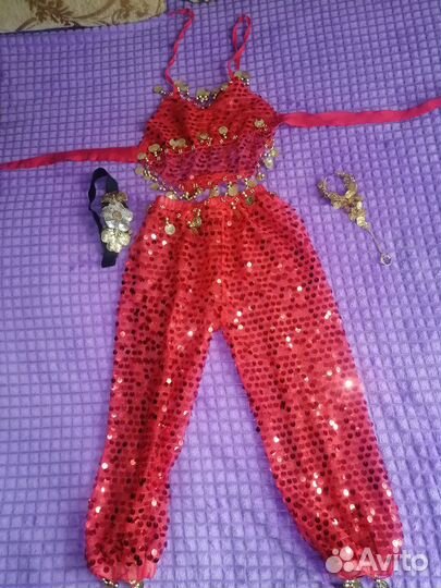 Костюм для восточных танцев детский