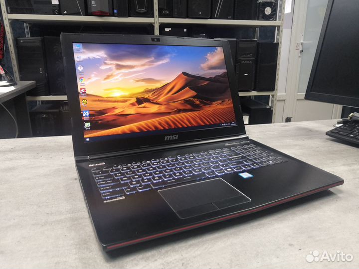 Топовый игровой ноутбук MSI Core i5 + 8Gb + GTX960