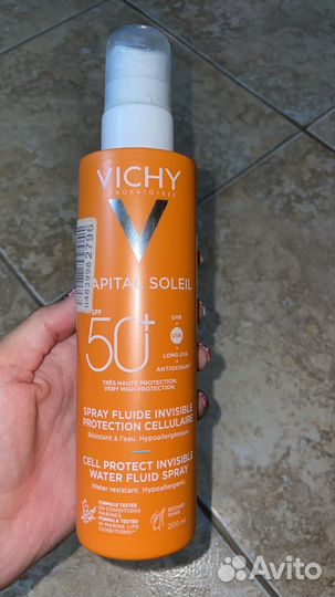 Солнцезащитный спрей spf 50