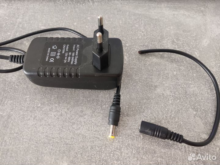 Адаптер AC Power 12V 2A