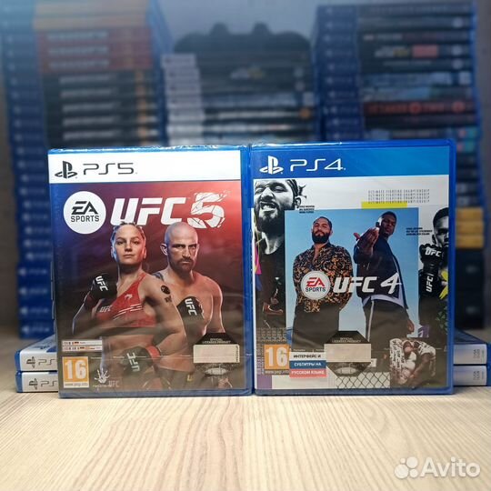 Новая UFC 5 ps5 & UFC 4 ps4 запечатанные
