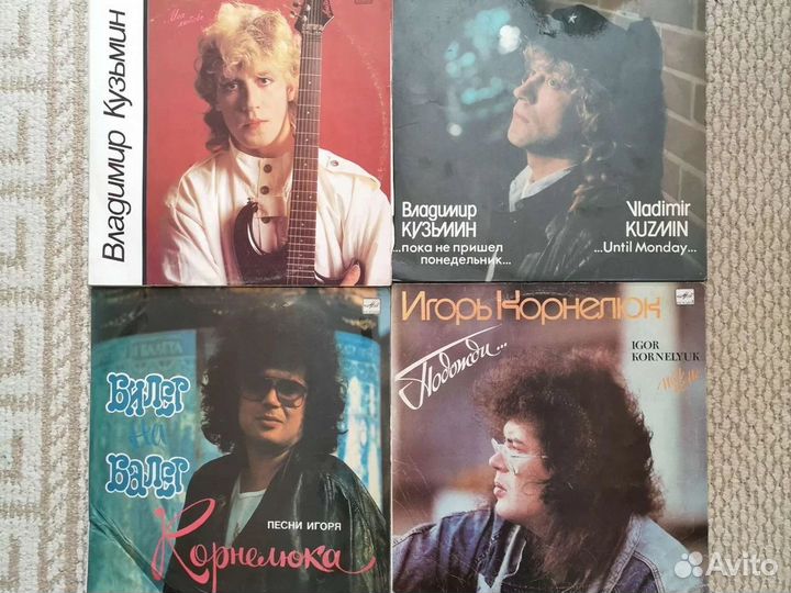 Виниловые пластинки советские исполнители