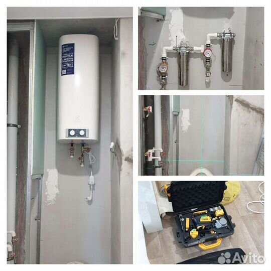 Сантехник Установка бойлера Прочистка засоров