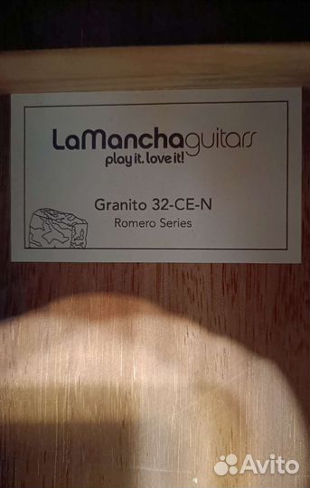 Электроакустическая гитара La Mancha Granito 32