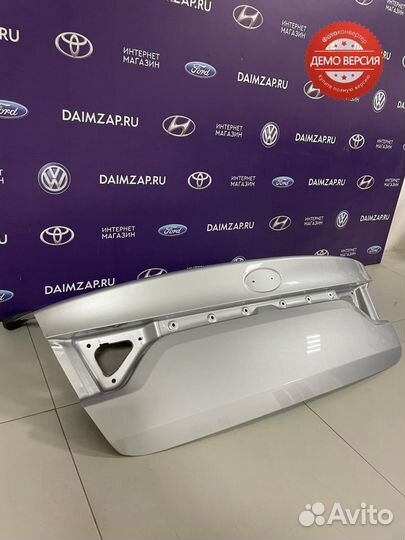 Крышка багажника Kia Rio 4 (2017-2020) серебристый