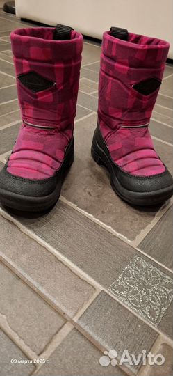 Сапожки зимние для девочки